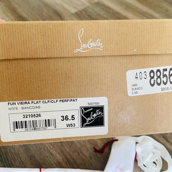 🔥Authentic Christian Louboutin Women’s Sneakers 36.5 - Picture 11 of 16